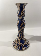 Großer kerzenhalter blau - 1,