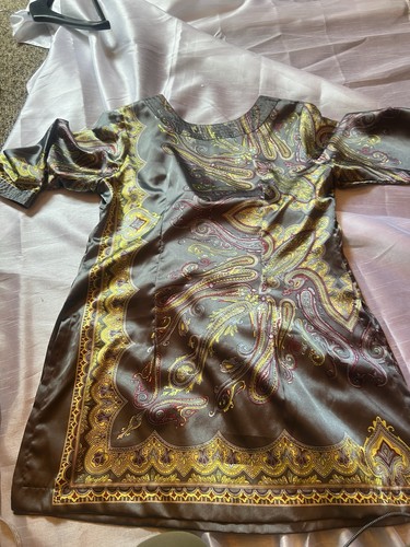 Damen tunika bluse seide grau - damen,