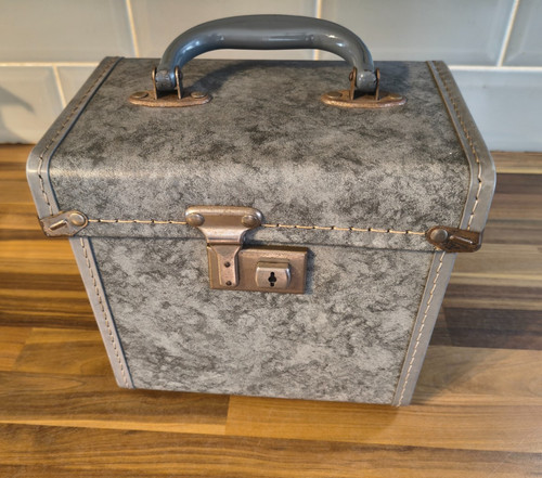 Vintage 45 plattenkoffer - vintage,