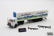 Herpa MAN F8 Kühlanhänger LKW "Milchprodukte Berchtesgadener Land" 1:
