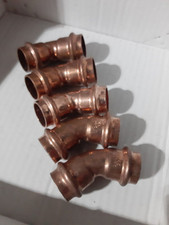 Viega Pressfitting 5x Bogen 45° i/i  22 mm Profipress Günstig