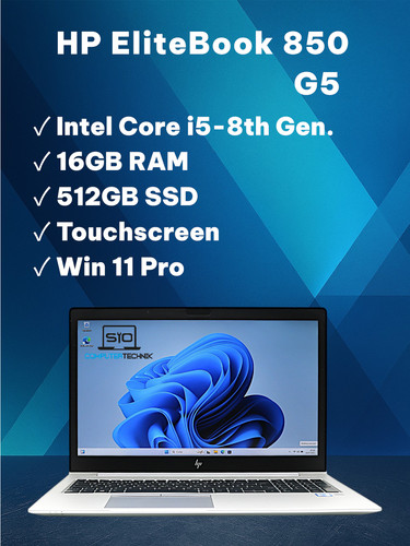 Elitebook 850 i5 8350u - hp, i5-8350u