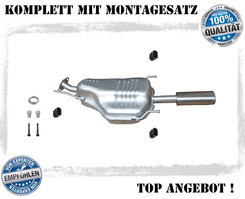 Endschalldämpfer opel zafira - opel,