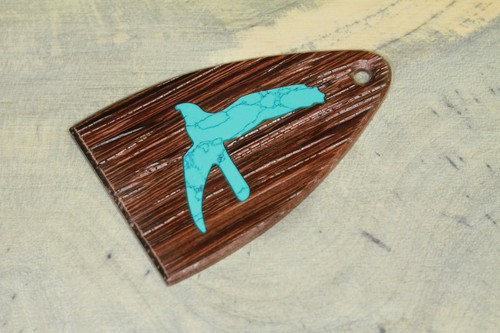 Trussrod cover mad rosewood - trussrod,