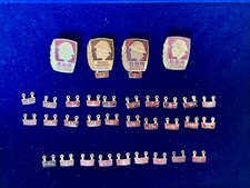 DDR NVA Konvolut Bestenabzeichen Grenztruppen mit 31 Anhänger für Wiederholungen