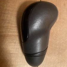 Schaltknauf Schalthebel Automatik MERCEDES-BENZ A-KLASSE W 168 LEDER! Anthrazit