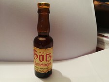 Miniatur Sammelflasche Götz von Berlichingen Hammer Brennerei Heilbronn