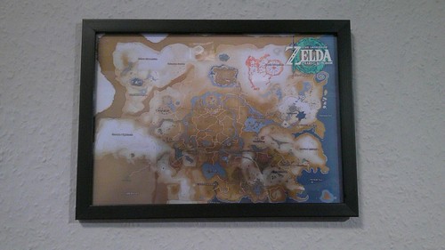 Zelda totk karte - zelda, poster