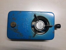 DDR Spirituskocher Deska einflammig blau MADE IN GDR