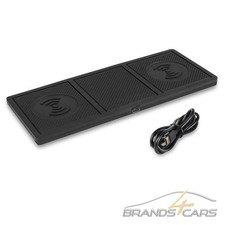 DOPPEL INDUKTIONSLADER CHARGER USB MICRO LADEGERÄT WIRELESS ANTIRUTSCH PAD 