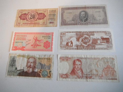 Alte geldscheine banknoten - alte,