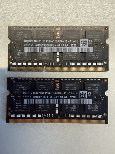 Hynix 4gb ddr3 2rx8 - 4gb, 12800s