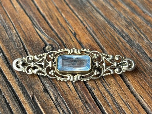 Ansteckbrosche silber mit - ansteckbrosche,