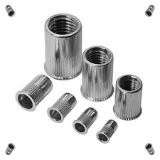 Blindnietmuttern Edelstahl A2 V2A Einnietmuttern kleiner Senkkopf Art. 1021 