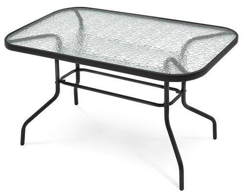 Gartentisch glas alu aluminium - alu,