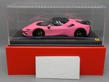 Modellautos 1:18 BBR Ferrari SF90 Stradale Pack Fiorano Matt Qatar Pink mit OVP