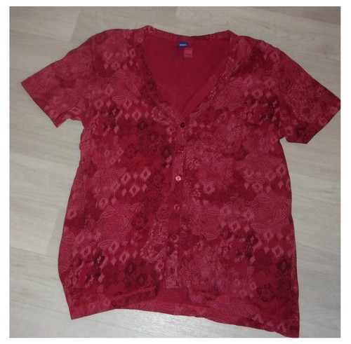 Rotes shirt jacke - rotes, cecil