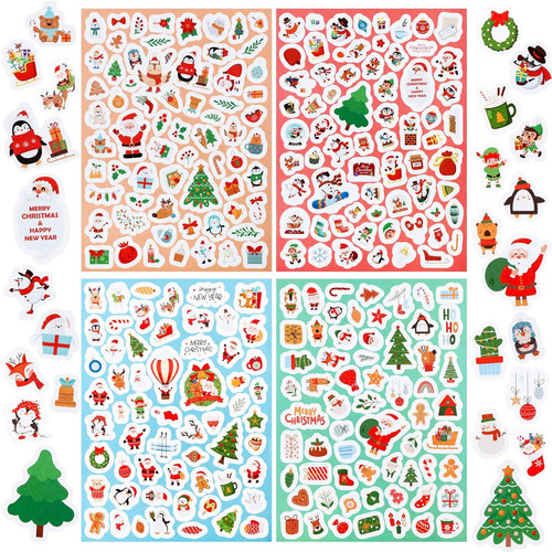 Weihnachtssticker set - weihnachtssticker, set，