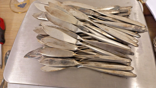 Wmf fischmesser versilbert - wmf, 90