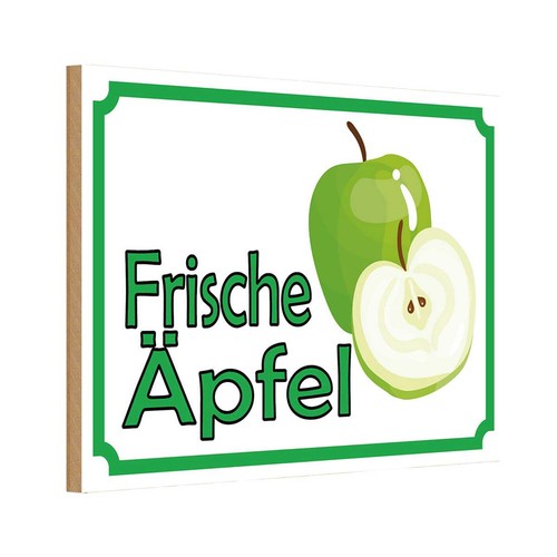 Holzschild 20x30 frische - 20x30,