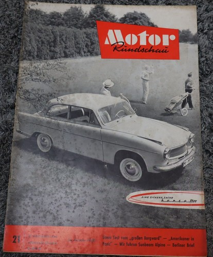 Motor rundschau 1960 - motor, 21/1960