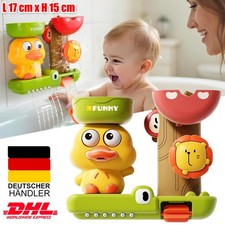 Kleine gelbe Ente Badewannenspielzeug Kinder Badespielzeug Wasserspielzeug NEU!