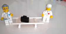 2 x LEGO® City,Minifiguren,Ärzte,Sanitäter,Trage,Spritze,Koffer 04