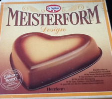 Dr. Oetker Meisterform Backform Herzbackform Classic Vintage Retro NEU & OVP