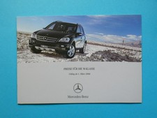 Prospekt / Preisliste - Mercedes W164 - M-Klasse / ML 63 AMG - 03/06