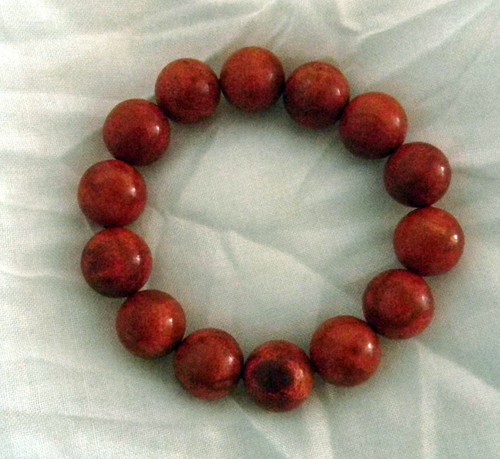 Armband schaumkoralle kugeln - armband,