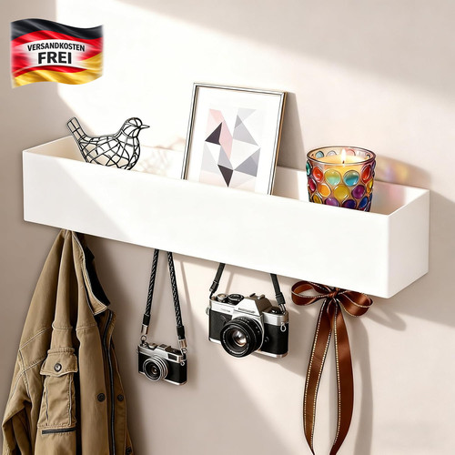 Wandgarderobe mit ablage - mit, 43,5
