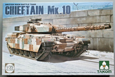 Takom 2038, british MBT Chieftain Mk.10, 1:35, wenig angefangen