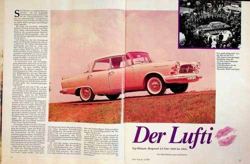 Motor klassik 1989 borgward - klassik, 12/1989