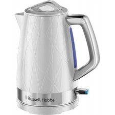 Russell Hobbs Structure Wasserkocher weiß 2400 Watt 1,7 Liter Trockengehschutz