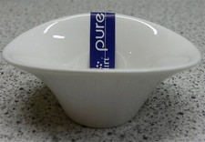 2 Schalen Fingerfood Vorspeise Dessert Sushi Keramik oval 10 x 4 cm unbenutzt 