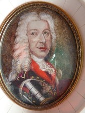 Miniatur Malerei Ludwig Georg Simpert von Baden-Baden  (Jägerlouis)