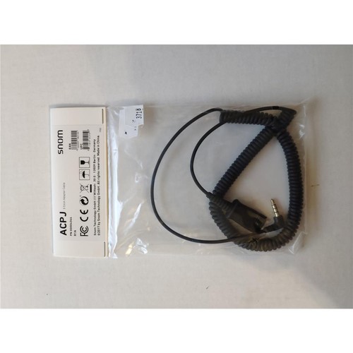 Snom headset anschluß kabel - headset,