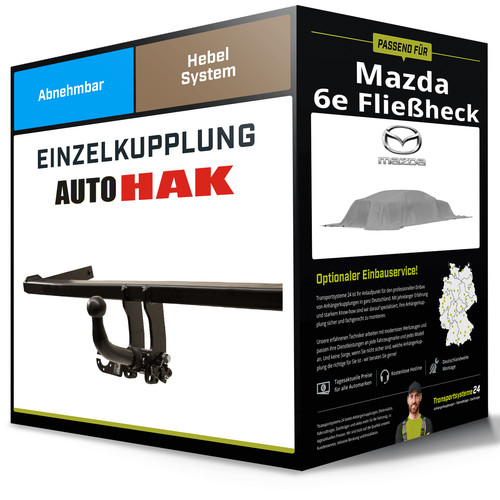 Abnehmbare anhängerkupplung - abnehmbare,
