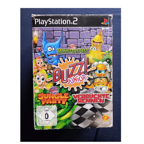 Ps2 buzz junior bundle - ps2, buzz!