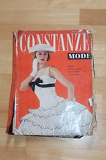Constanze Modeheft, F/S 1956 mit Schnittmuster, Vintage- Mode,50er Jahre Mode