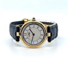 Cartier Vermeil 925 Silber Vergoldet Quarz  29mm Ref: 1861