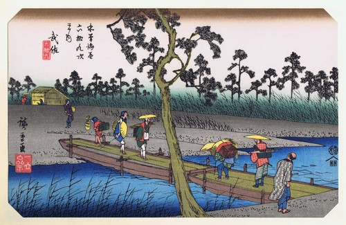 Hiroshige eisen kisokaido - hiroshige/eisen,