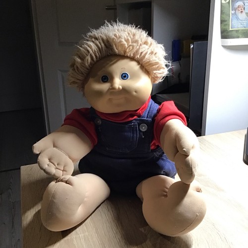 Kohlkopfpuppe vintage 80er - kohlkopfpuppe,