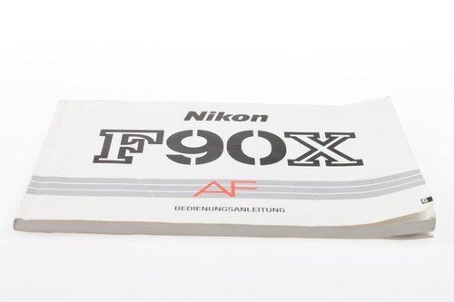 Nikon f90x bedienungsanleitung - f90x,