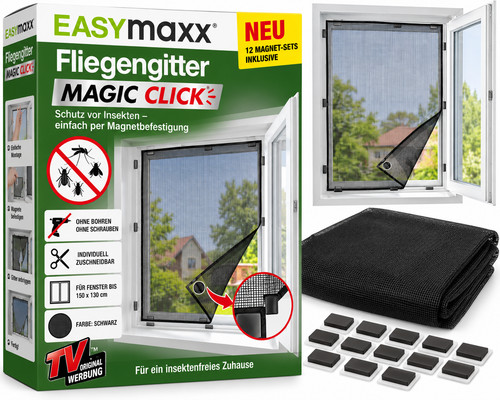 Easymaxx fliegengitter magic - fliegengitter,