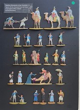 25 Zinnfiguren flach 30mm
