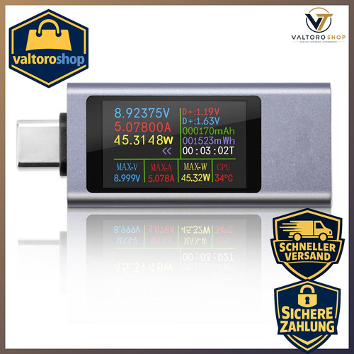 Messgerät usb tester 30v - messgerät, 4-30v