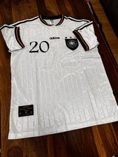 Adidas DFB Deutschland Bierhoff Trikot EM 1996 Finale Goalden Goal  Größe XL