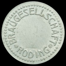 BIERMARKE: Alu-Marke. BRAUEREI