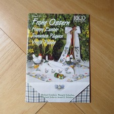 Stickheft Frohe Ostern von Rico Design Kreuzstich Zählmuster NEU